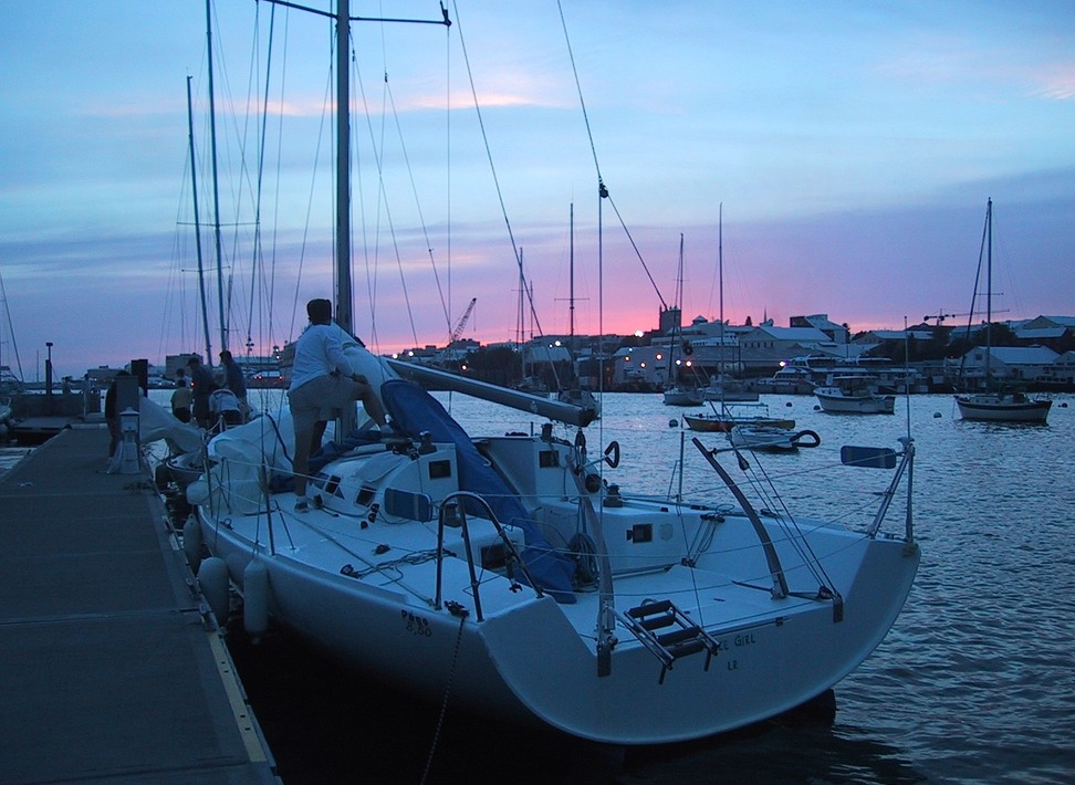 Ace girl aux Bermudes